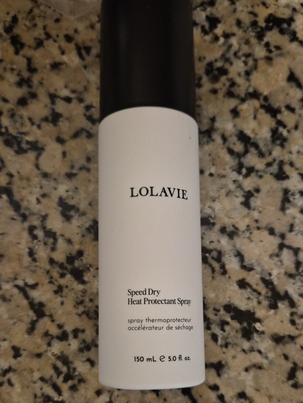BRAND NEW IN BOTTLE! LOLAVIE Speed Dry Heat Protectant Spray -150ml/ 5.0 fl. oz.